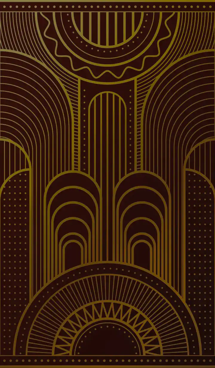 art deco pattern